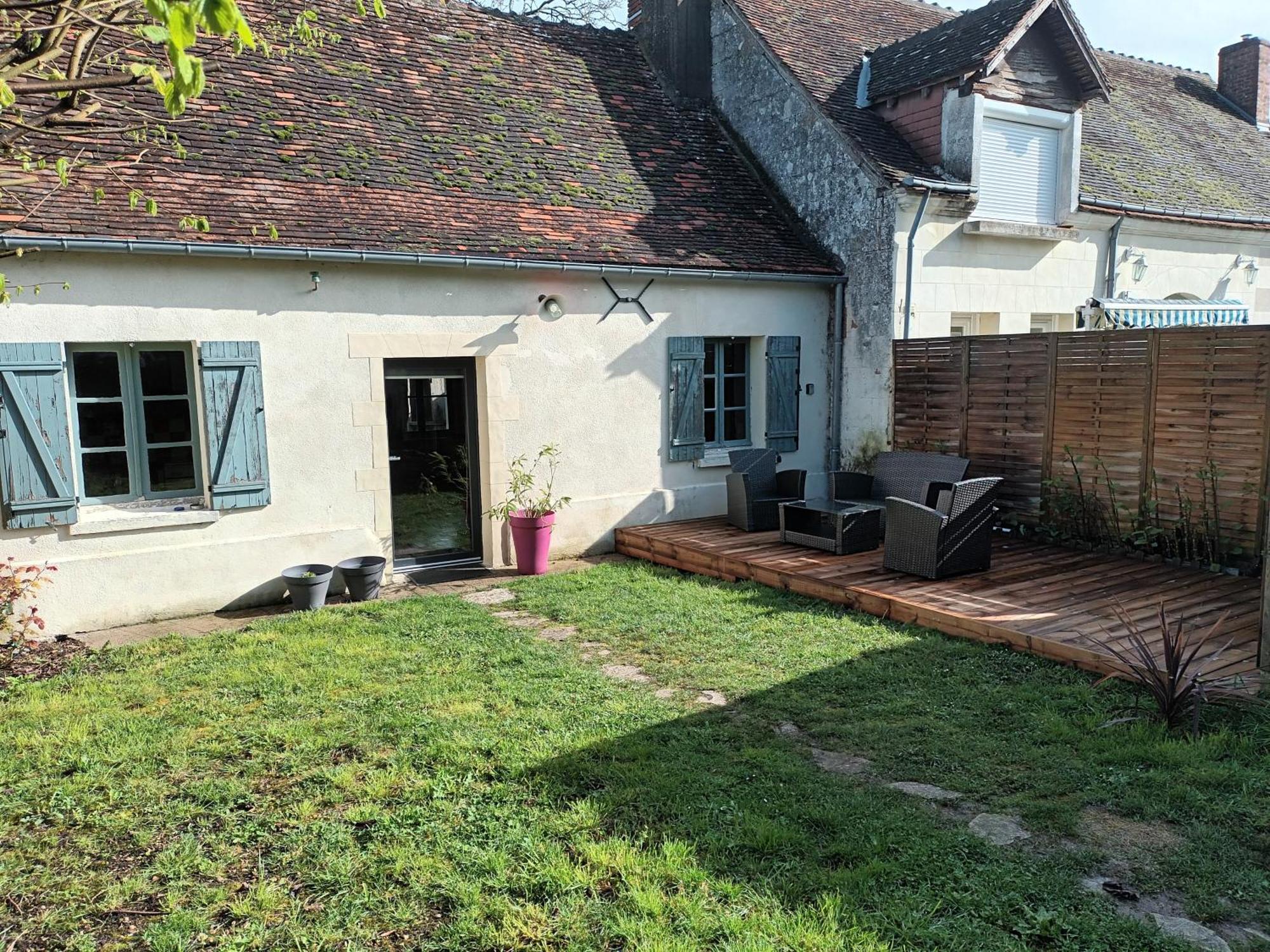 D'Une Rive A L'Autre Francueil Exterior foto